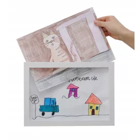    Cornice A4 per disegni per bambini Cornici artistiche per bambini, opere 3D