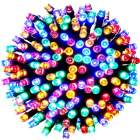    200 LUCI LED LUCI PER ALBERO DI NATALE MULTICOLORE MIX ESTERNO INTERNO