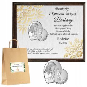    QUADRO SOUVENIR DELLA PRIMA COMUNIONE REGALO PER BORSA REGALO COMUNIONE