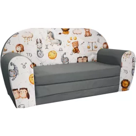  TEX-IM Sofa poltrona per bambini, multicolore