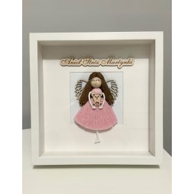    Scatola dell'angelo custode, souvenir del battesimo, regalo della Santa Comunione