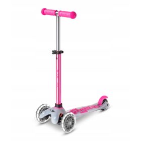  MINI SCOOTER MICRO DELUXE FLUX NEOCROMO LED ROSA MMD363