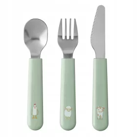  Posate per bambini in acciaio inox Mepal