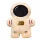  CUSCINO MASCOTTE PELUCHE GRANDE SPACEMAN BIANCO SPACE 50 cm