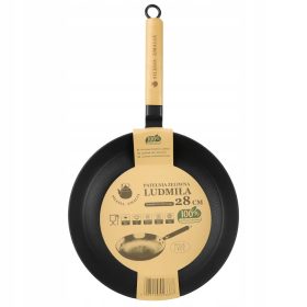   Padella in Ghisa LUDMIŁA 28 cm con Rivestimento Ceramico Innovativo