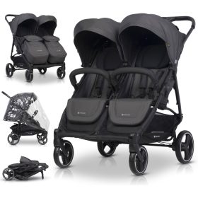    PASSEGGINO GEMELLARE O ANNO PER ANNO EUROCART DOBLO PER GEMELLI FINO A 46KG FOIL