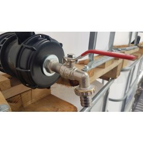    Rubinetto DK 3/4 serbatoio 1000L IBC mauser schutz beccuccio tappo a gomito