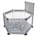  PENRYPEN PER BAMBINI PISCINA ASCIUTTA PLAYGROUND più CESTO PALLE colorate + PALLE PALE POOL POOL 100 pz Certificato CE