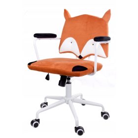  SEDIA DA UFFICIO FOX IN VELLUTO PER BAMBINI GIOSEDIO