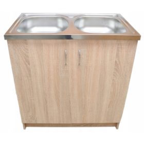  Mobile cucina sottolavello 50x80, rovere Sonoma