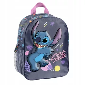    Zaino asilo monoscomparto Lilo e Stitch Paso per ragazzi, ragazze, unisex Sfumature di viola, Sfumature di blu, Multicolor