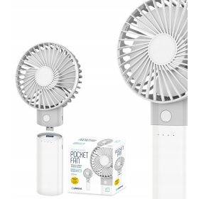  Mini ventilatore Platinet Pocket Fun, bianco