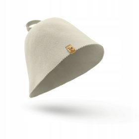 Cappello SaunHat Senza Cuciture in Lana Naturale Ovina