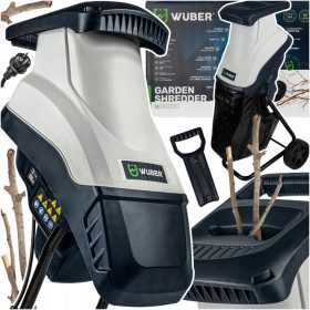    CIPPATORE ELETTRICO A LAMA TRITURARAMI ALTA POTENZA 3000W SACCO DA 50L