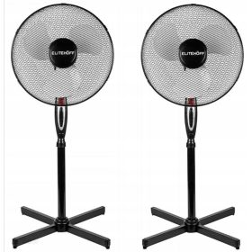    Griglia di ventilazione Ventilazione VENTILATORE DA PIANTANA POTENTE VENTILATORE DA PAVIMENTO D6 nero