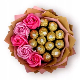  BOUQUET DI CARAMELLE, REGALO PER UNA DONNA