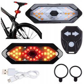    Illuminazione per bicicletta Arsa Go SET DI FRECCE PER BICICLETTA CAMPANELLO IMPERMEABILE Batteria da 1400 lm