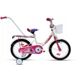  Bicicletta Romet Limber Boy 16" rossa-argento-nera