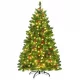  Albero di Natale artificiale Costway 121 - 150 cm