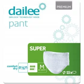  SLIP ASSORBENTI PER INCONTINENZA URINARIA DAILEE SUPER M