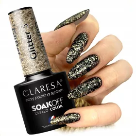  CLARESA GLITTER 3 GLITTER IBRIDO POLACCO GLITTER ORO