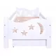  Letto per bambini Mikołaj 180x80 BIANCO SET CASSETTO + MATERASSO