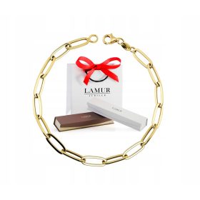  585 BRACCIALE IN ORO MODERNO ANKIER REGALO + OMAGGIO