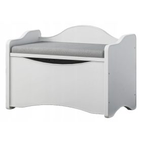    PISTA GIOCATTOLO, LETTIERA, CONTENITORE, POOF, SEDILE GRIGIO