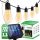  Catena luminosa solare Lumiled 20x LED 1148 cm, trasparente