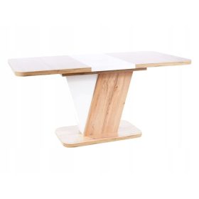    Tavolo allungabile rettangolare Signal Crocus 120 x 80 x 76 cm in rovere