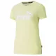  T-shirt PUMA ESSLOGO HEATHER gialla RS