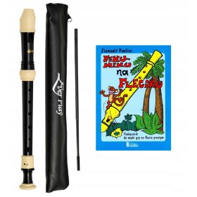  FLAUTO FLAUTO SOPRANO CON CUSTODIA SR88B + LIBRO/MANUALE