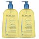 Set 2x Olio Doccia Nutriente BIODERMA Atoderm per Pelle Molto Secca, 2000 ml