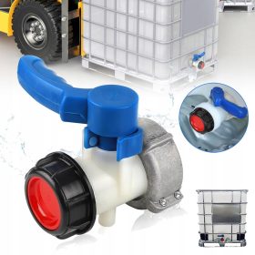    INTERRUTTORE VALVOLA A FARFALLA CON USCITA FAP MAUZER SERBATOIO IBC DDN50 75MM