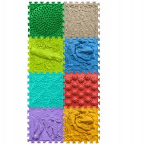    Cuscini massaggianti ortopedici OrtoNature, set da 8 - Dinosauri nel deserto