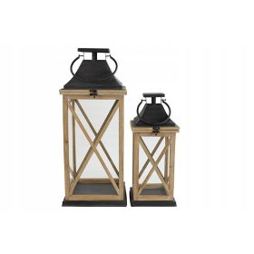  Lanterna in legno Decostar 61,5 cm