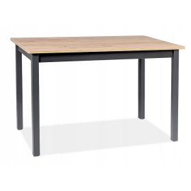    Tavolo allungabile rettangolare scandinavo Signal 125 x 75 x 75 cm nero