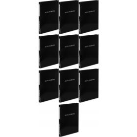  Cartelle personali A4/20mm 2R nero VauPe