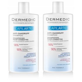   Shampoo Antiforfora Dermedic Capilarte 2x300ml: Cura Intensiva e Protettiva
