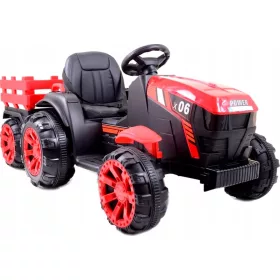  TRATTORE A BATTERIA 12V, 2 MOTORI, RIMORCHIO REMOTO