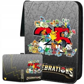    POKEMON CARD ALBUM Raccoglitore per 400 carte con cerniera CLASSE XXL grande