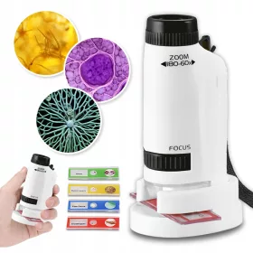    Microscopio per bambini Regalo per bambini di 6 7 8 9 10 anni
