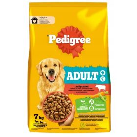  Alimento secco pedigree per carne di manzo e pollame 7 kg
