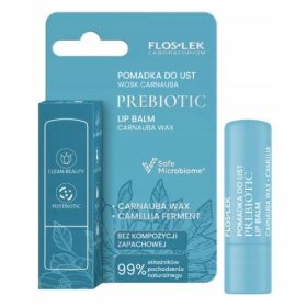    PREBIOTIC LIP CARE Rossetto prebiotico cera carnauba 4g - Floslek