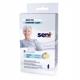    SENI Fix Comfort Lady Mutandine elastiche fissanti da donna M beige, 2 pz.