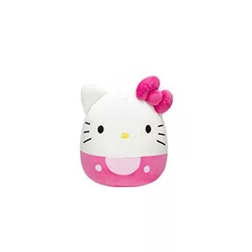    Peluche mascotte originale JAZWARES Squishmallows Hello Kitty rosa 30 cm