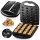  Ruhhy 22724 1600W Tostapane per biscotti alle noci Nero
