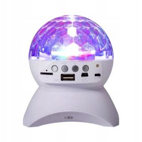  SFERA DA DISCOTECA LED 600MAH NERA/NERA