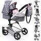  Passeggino profondo per bambole Bayer Design Combi Neo Vario