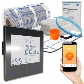    Set riscaldante per tappetino riscaldante per riscaldamento a pavimento - 3 m²